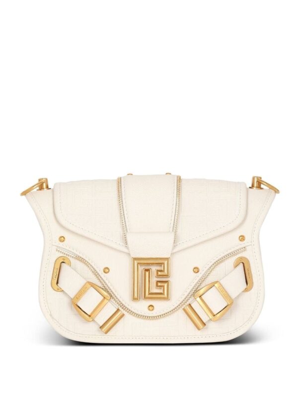 Balmain logo-plaque shoulder bag