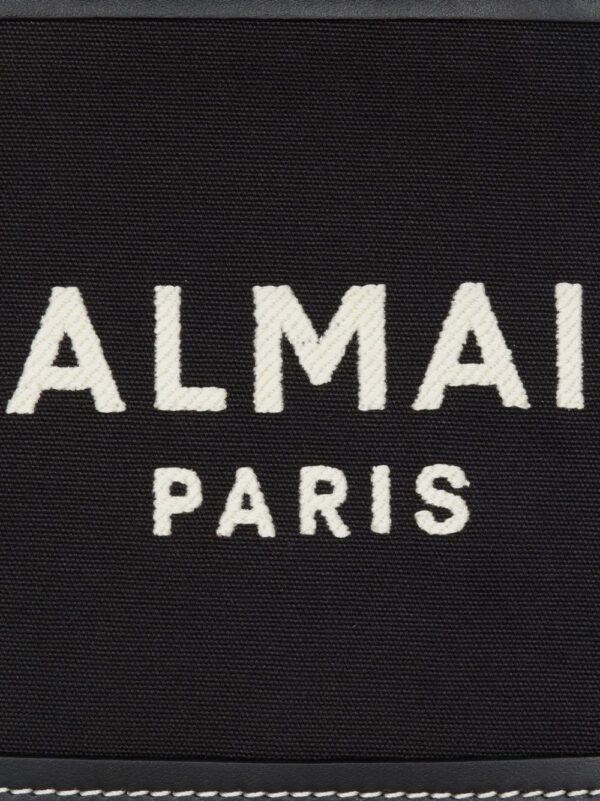 Balmain B-Army  logo-embroidered tote bag - Image 5