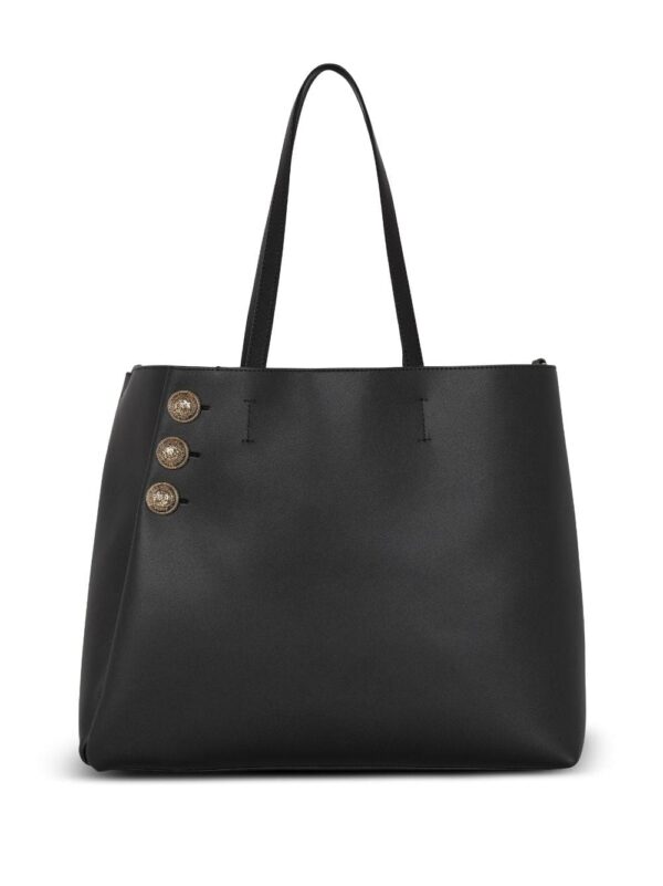Balmain Emblème leather tote bag - Image 4