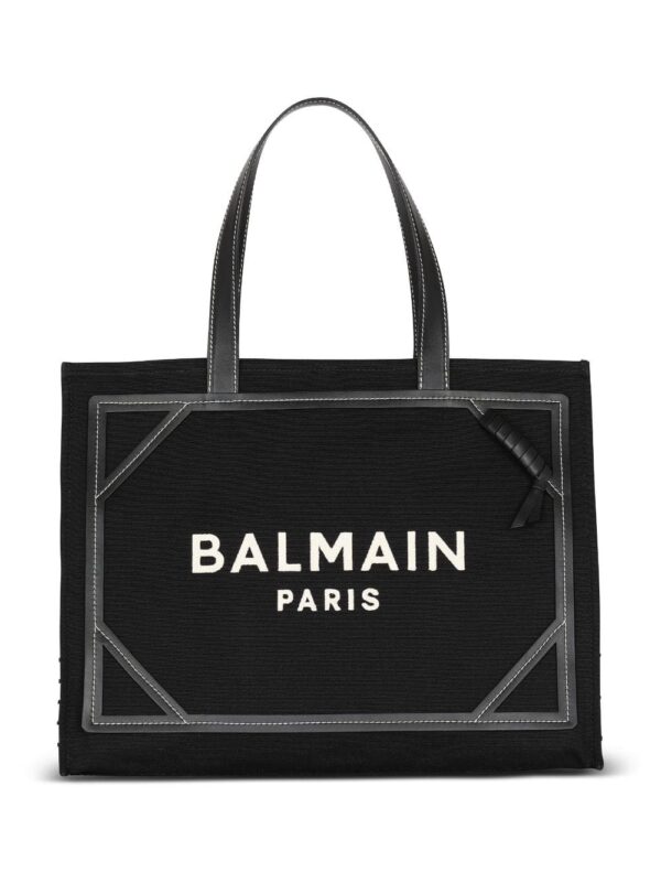 Balmain B-Army 42 canvas tote bag
