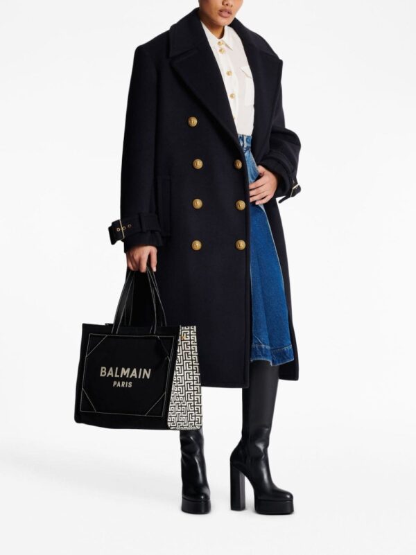Balmain B-Army 42 canvas tote bag - Image 2