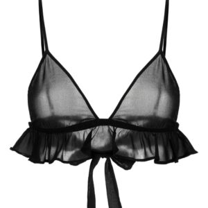 Fleur Du Mal  Flutter triangle-cup bra