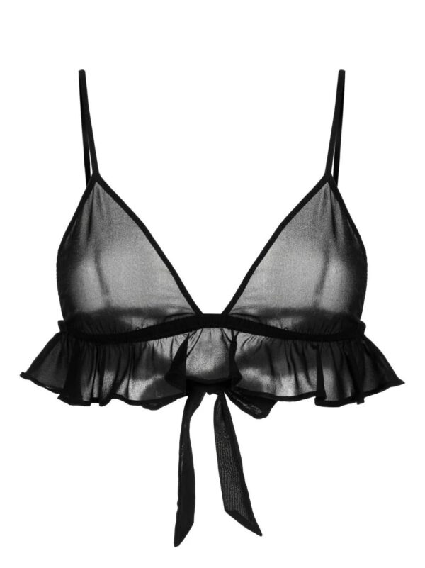 Fleur Du Mal  Flutter triangle-cup bra