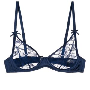 Fleur Du Mal  Magnolia lace demi bra