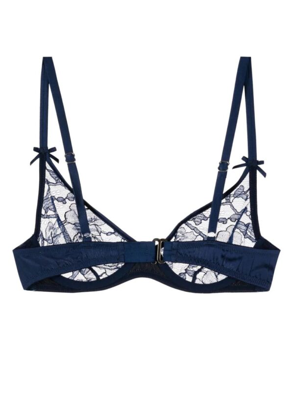 Fleur Du Mal  Magnolia lace demi bra - Image 2