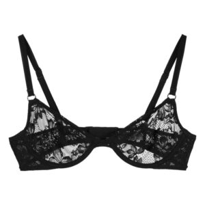 Fleur Du Mal  Le Stretch lace-embroidery bra