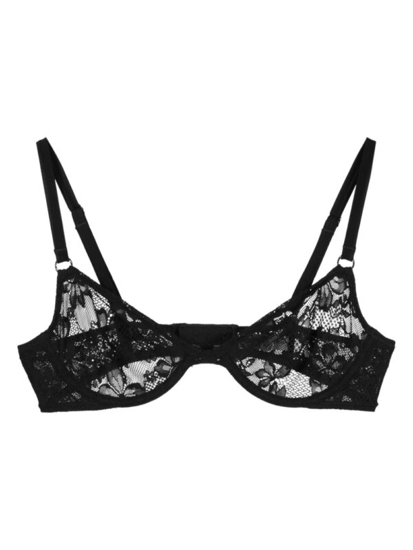 Fleur Du Mal  Le Stretch lace-embroidery bra
