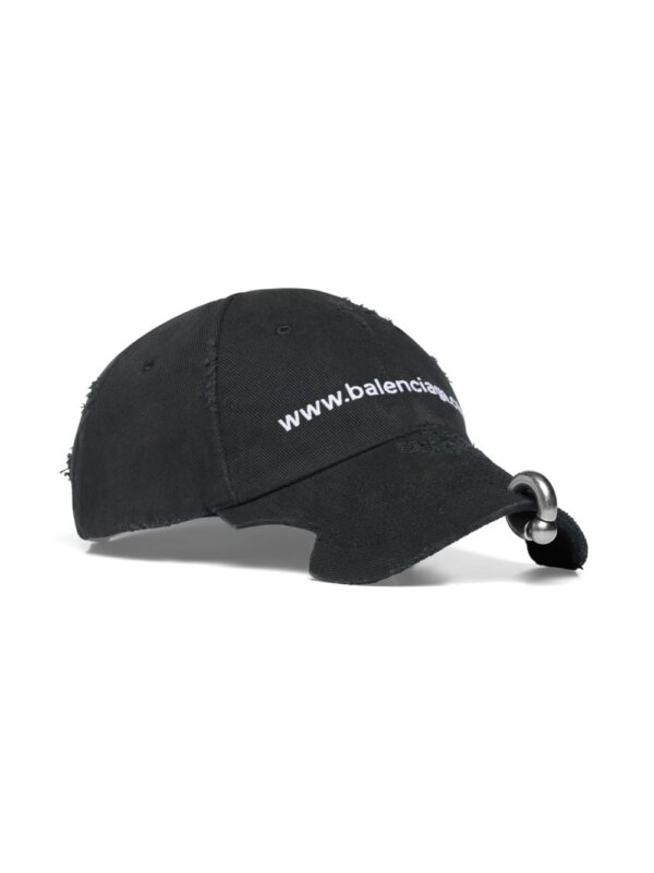 Balenciaga Bal.com piercing baseball cap - Image 3