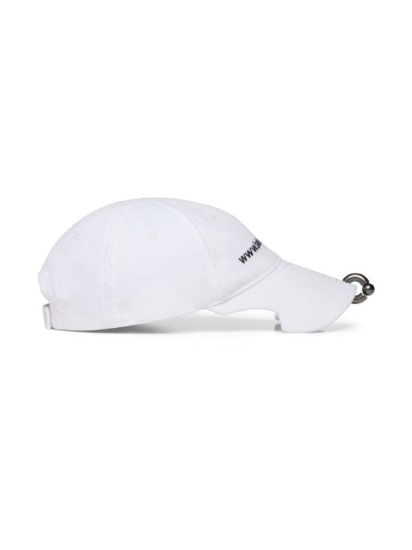 Balenciaga embroidered-logo six-panel cap - Image 2
