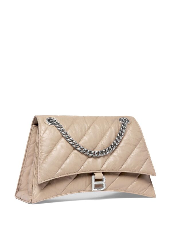 Balenciaga medium Crush leather shoulder bag - Image 3