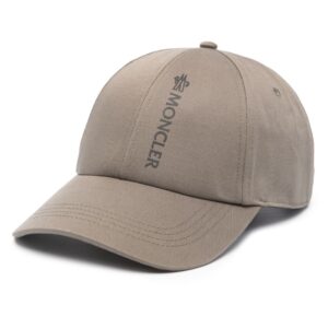 Moncler logo-print cap