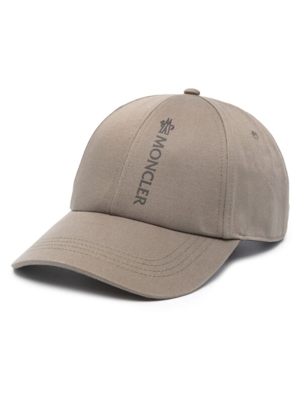 Moncler logo-print cap