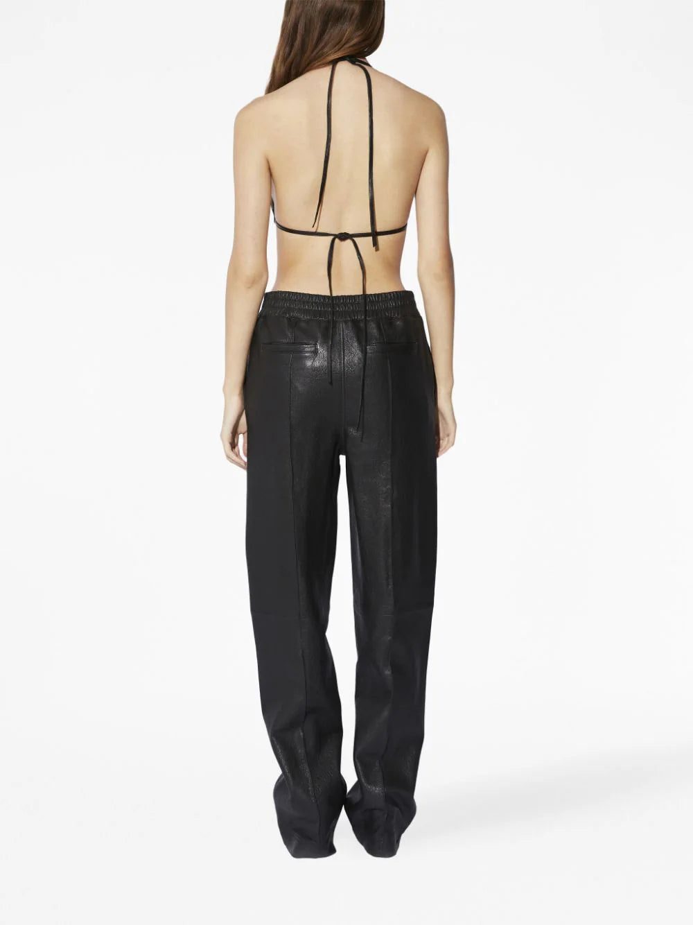 RTA triangle-cup leather bralette - Image 4