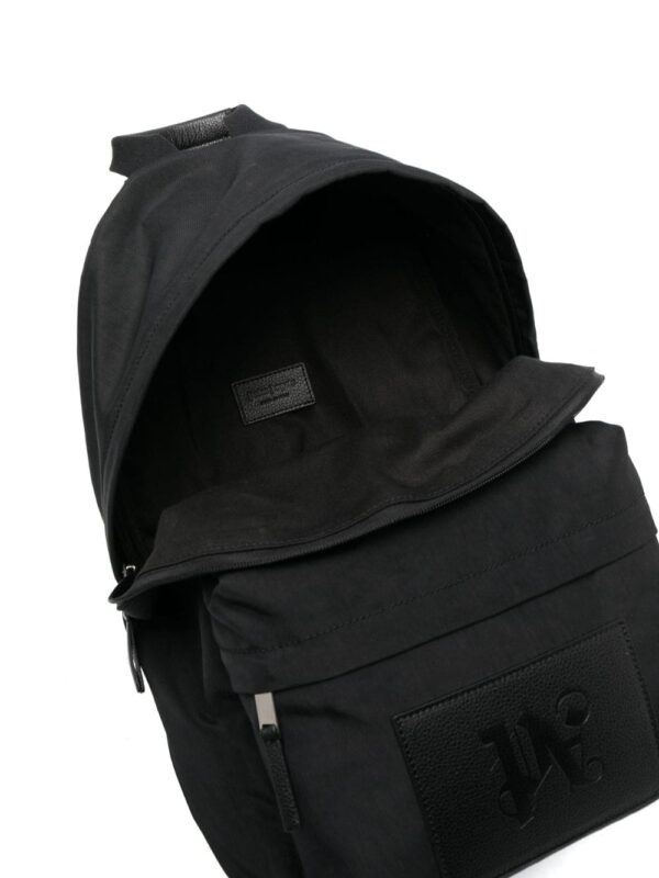 Palm Angels Monogram logo-patch backpack - Image 5