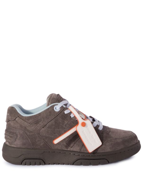 Off-White  Out Of Office suede sneakers