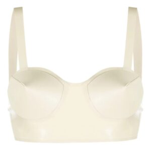 Maison Margiela  latex balconette bra