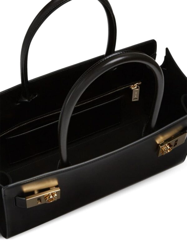 Ferragamo medium Gancini leather tote - Image 5
