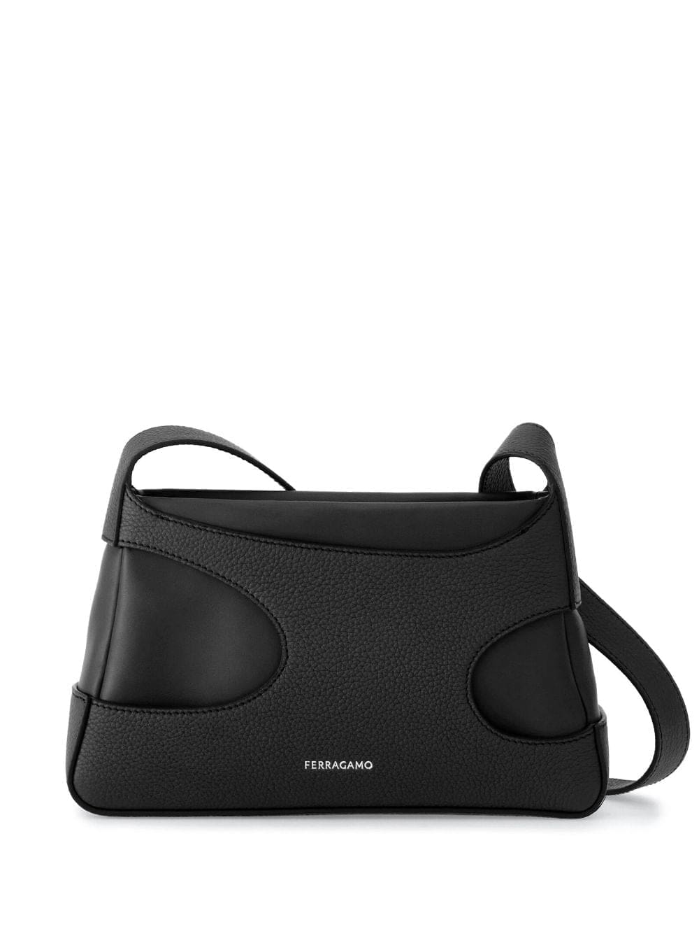 Ferragamo cut-out detailing leather mini bag