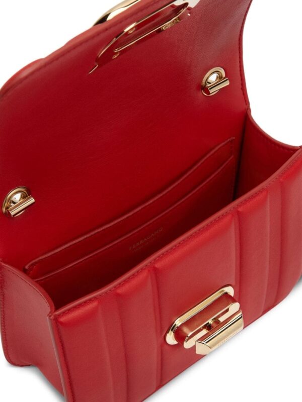 Ferragamo Gancini leather mini bag - Image 5