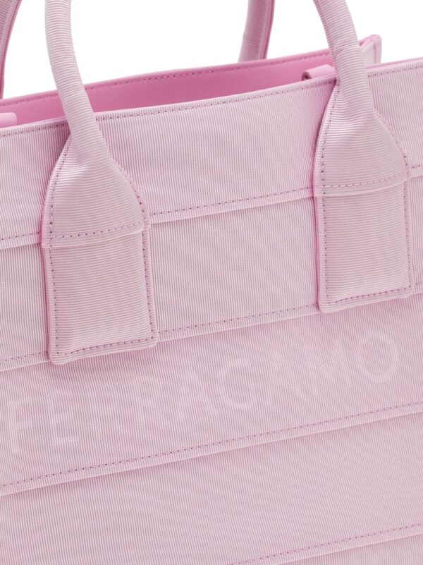 Ferragamo small Tote Bag with Signature - Image 4
