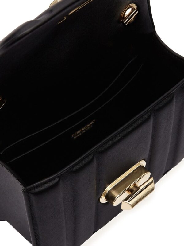 Ferragamo Gancini leather mini bag - Image 5