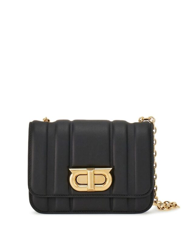 Ferragamo Gancini leather mini bag