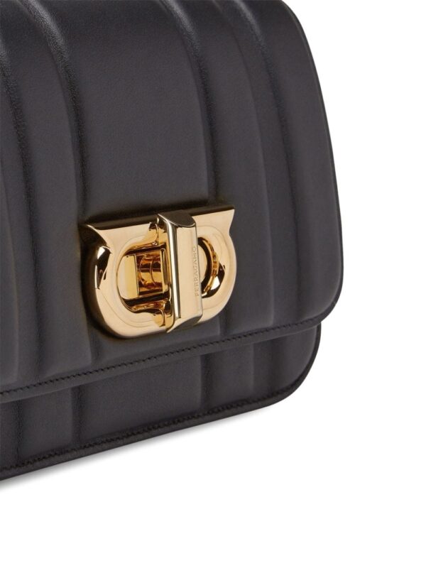 Ferragamo Gancini leather mini bag - Image 4