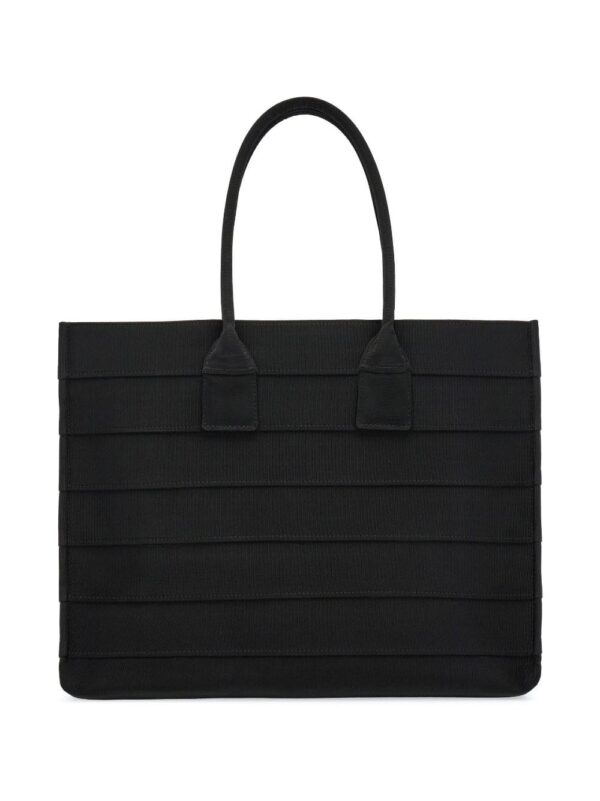 Ferragamo logo-print overlapped-panel tote bag - Image 3