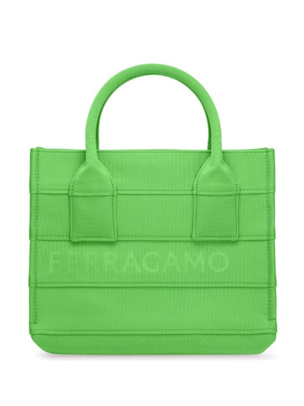 Ferragamo small logo-print tote bag