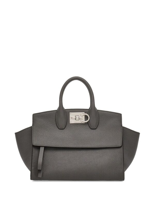 Ferragamo Studio logo-plaque tote bag