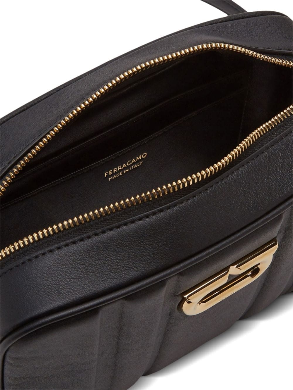 Ferragamo Gancini leather camera case - Image 5