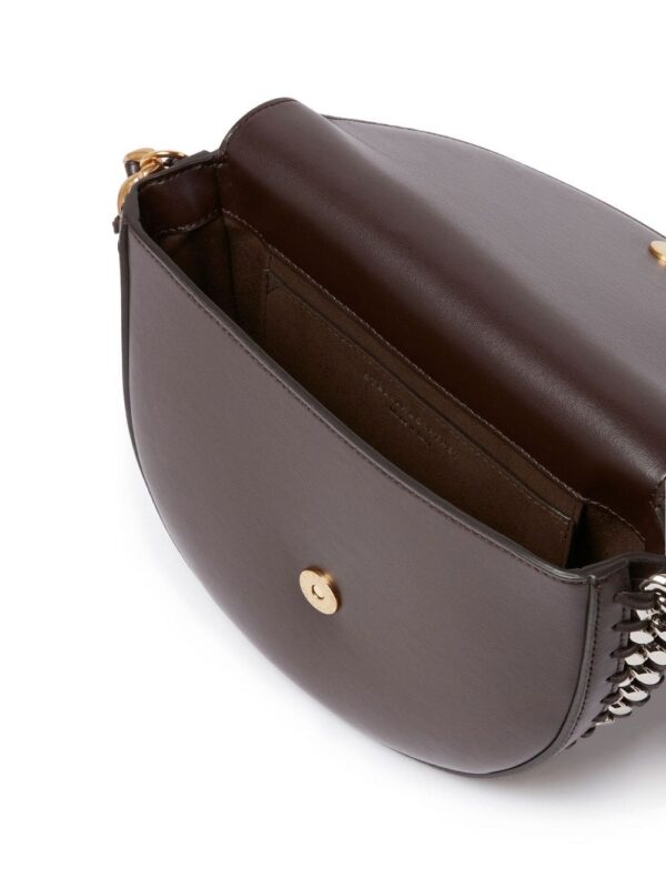 Stella McCartney Frayme logo-embossed shoulder bag - Image 4