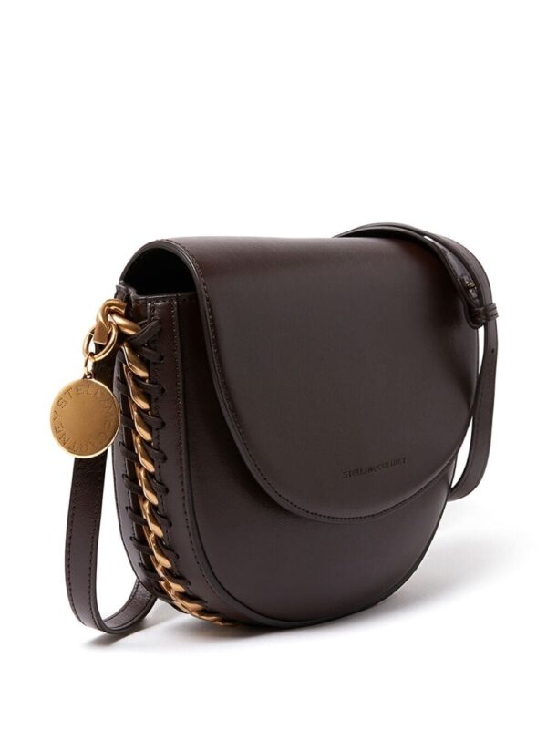 Stella McCartney Frayme logo-embossed shoulder bag - Image 3