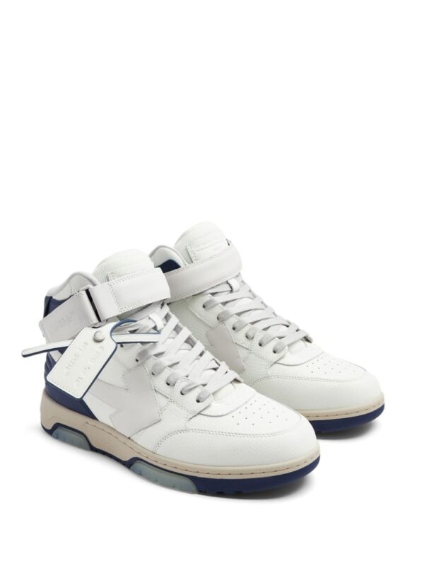 Off-White logo-patch lace-up sneakers - Image 4