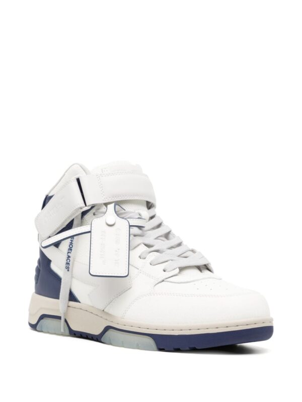 Off-White logo-patch lace-up sneakers - Image 2