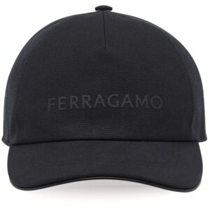Ferragamo logo-appliqué baseball cap