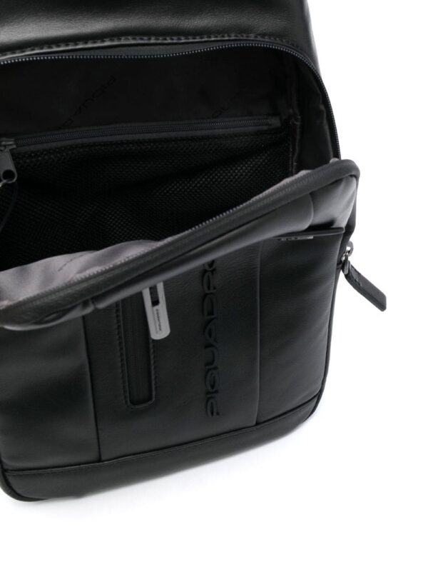 PIQUADRO logo-plaque zipped backpack - Image 5