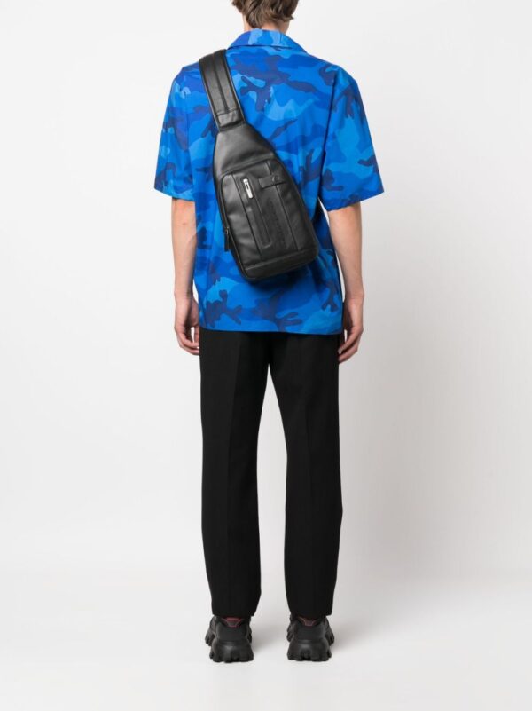 PIQUADRO logo-plaque zipped backpack - Image 2