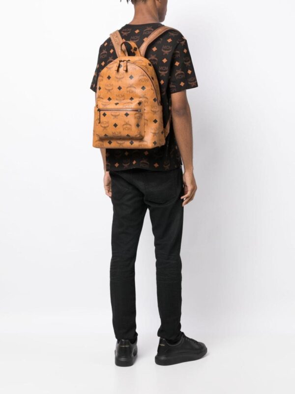 MCM medium Stark Maxi Visetos-print backpack - Image 4