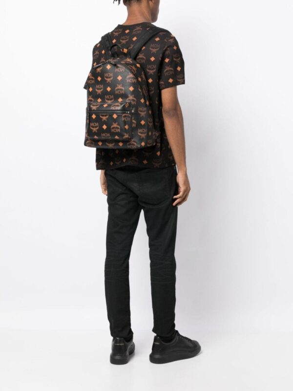 MCM medium Stark Maxi Visetos-print backpack - Image 5