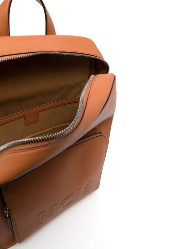 MCM medium Aren leather backpack - Image 4