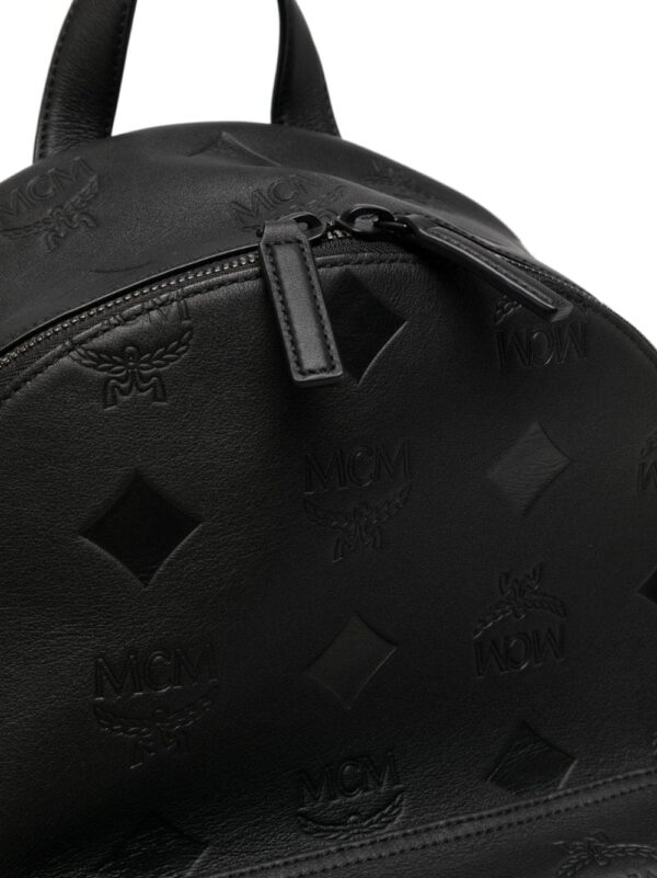 MCM medium Stark leather backpack - Image 4