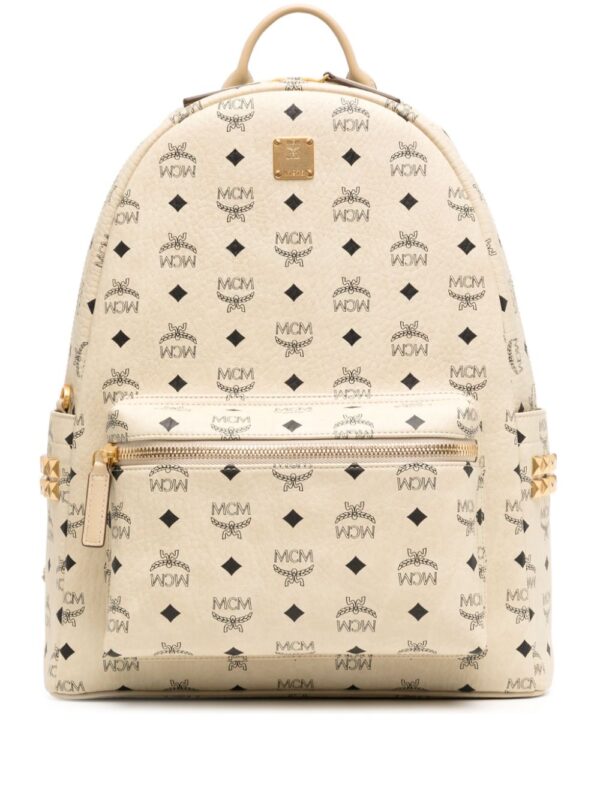 MCM medium Stark Studded leather backpack