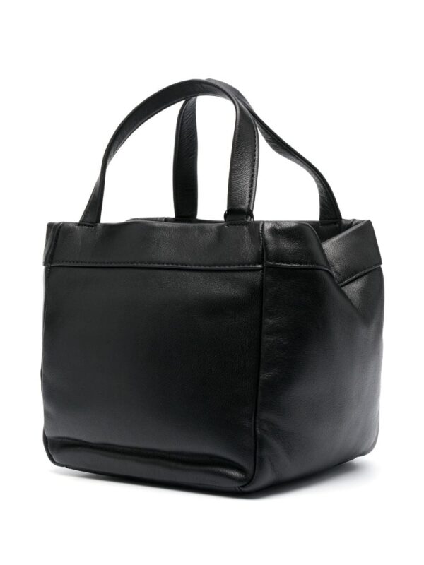DKNY logo-plaque leather crossbody bag - Image 3