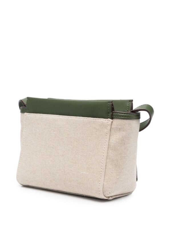 DKNY Pax cotton-linen crossbody bag - Image 3