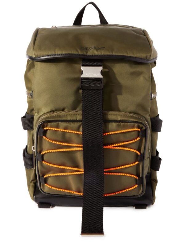 Off-White Courrie Flap drawstring backpack