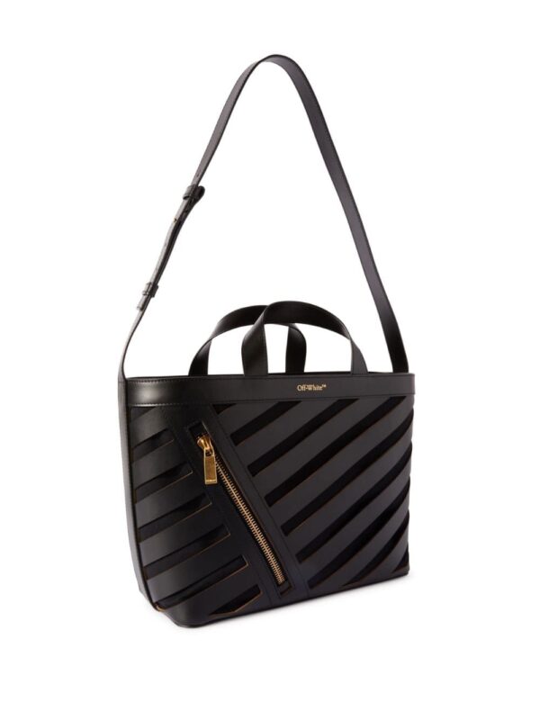 Off-White small cut-out Diag tote bag - Image 4