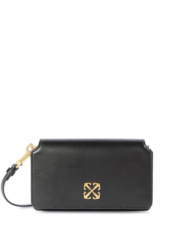 Off-White Jitney leather crossbody bag