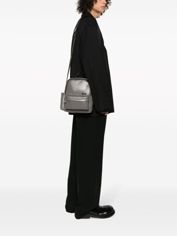AMBUSH logo-tag leather backpack - Image 4