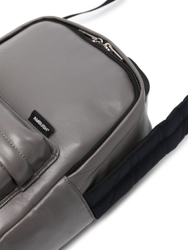 AMBUSH logo-tag leather backpack - Image 2